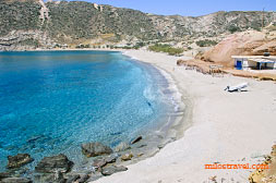 Agia Kiriaki beach, Milos island Agia Kiriaki Milos
