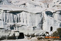 Formazioni geologiche a Sarakiniko Formazioni geologiche a Milos