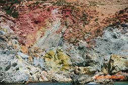 Formazioni geologiche a Paliochori Geologia di Milos