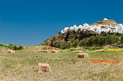 Milos island Greece, Plaka village Milos Greece, Plaka