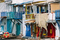 Klima, fisherman's village, Milos Milos island fishing villages - Klima Milos