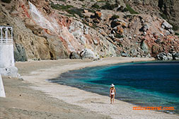 Paliochori beach, Milos island Milos island beaches - Paliochori