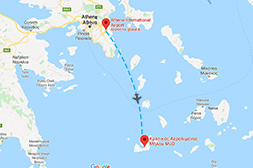 Volo da Atene (ATH) a Milos (MLO) Volo Atene Milos